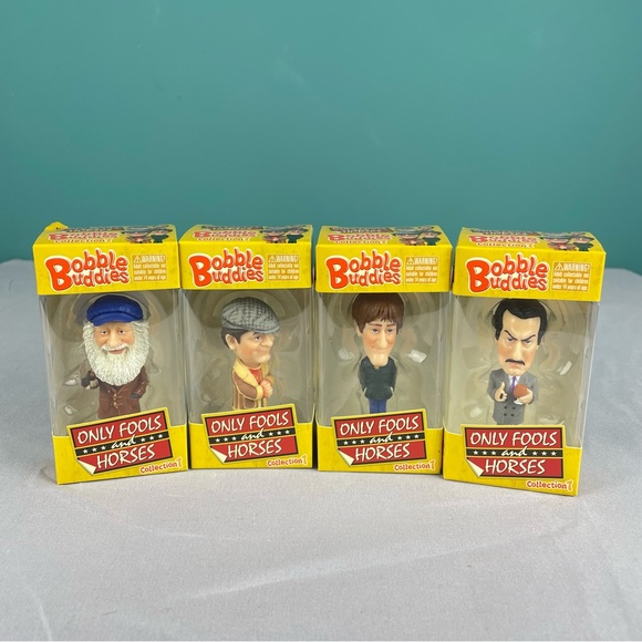 Only Fools And Horses Bobble Buddies Collection 1 Set Del Rodney Albert Boycie. - Picture 2 of 10